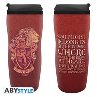 Термо чаша ABYSTYLE HARRY POTTER Travel Mug Gryffindor, Кафяв