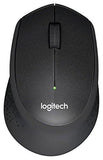 Wireless Optical Mouse Logitech M330 Silent Plus, Black, USB