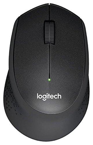 Безжична оптична мишка LOGITECH M330 Silent Plus, Черна, USB