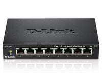 Switch D-Link DES-108 / E, 8 ports 10/100, metal housing