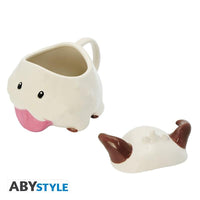 Чаша ABYSTYLE LEAGUE OF LEGENDS - Poro, 350 ml, Бял