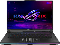 Лаптоп ASUS ROG Strix SCAR 16 2023 G634JY-NM001X, 16.0", WQXGA, Intel Core i9-13980HX (1.6/5.6GHz, 36M), NVIDIA RTX 4090 16GB GDDR6, 32 GB, 2 TB SSD, Windows 11