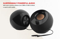 Sound system Creative Pebble, 2.0, 2 x 2.2W, black