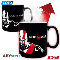 Чаша ABYSTYLE GOD OF WAR - Kratos, Сменящ се цвят, 320ml