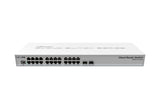 Суич Mikrotik CRS326-24G-2S-RM, 24xGigabit LAN, 2xSFP+ cages