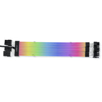 Удължителни RGB за кабели Lian-Li Strimer Plus V2, GPU, Triple 8-pin, ARGB