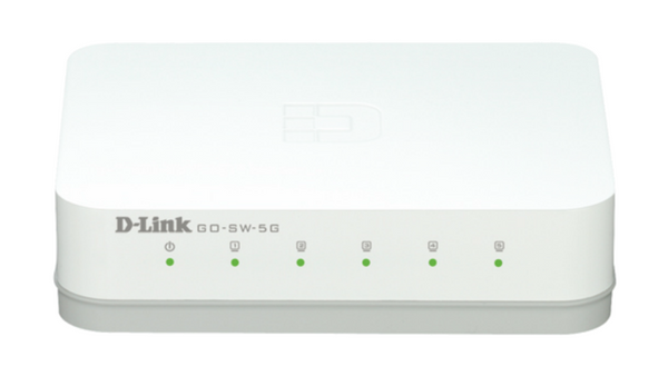 Суич D-Link GO-SW-5G, 5 портов 10/100/1000