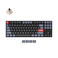 Геймърска механична клавиатура Keychron K8 Pro QMK/VIA TKL Gateron G Pro(Hot Swappable) Brown Switch RGB Backlight Plastic Frame