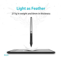 Графичен таблет HUION Inspiroy H640P,  USB, Черен