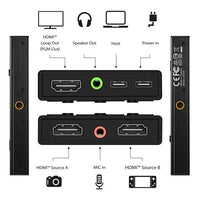 Кепчер j5create JVA06 Dual HDMI™ видео кепчър