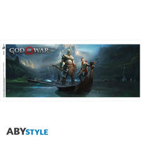 Чаша ABYSTYLE GOD OF WAR, Key Art, Порцелан, Многоцветна