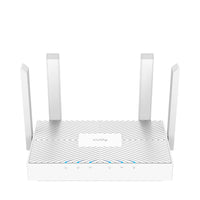 Безжичен рутер CUDY WR1300E, Двубандов AC1200, 300+867 Mbps, 3xGigabit, Бял