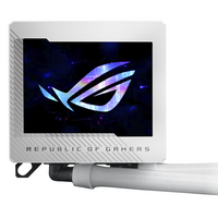 Охладител за процесор ASUS ROG RYUJIN III 360 ARGB WHITE, 3.5" Full Color LCD Display