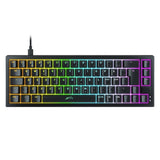 Геймърскa механична клавиатура XTRFY K5 Black, 65% Hotswap RGB US Layout Kailh Red