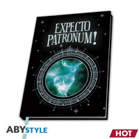 Тефтер ABYSTYLE HARRY POTTER Premium Heat Change Patronus, A5, 180 листа