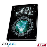 Тефтер ABYSTYLE HARRY POTTER Premium Heat Change Patronus, A5, 180 листа