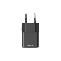 Мрежово зарядно HAMA Mini-Charger, Power Delivery (PD), Qualcomm 3.0, USB-C, 25W, Черен