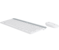 Complete wireless keyboard with mouse Logitech MK470, white