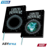 Тефтер ABYSTYLE HARRY POTTER Premium Heat Change Patronus, A5, 180 листа