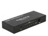 5 портов HDMI суич Delock  4K@60Hz, Дистанционно, Черен