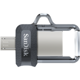 SanDisk Ultra Dual Drive m3.0, 64GB, OTG, Black