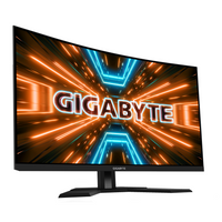 Геймърски Монитор Gigabyte M32UC, 31.5" SS VA UHD 3840x2160, Curved 1500R, 160Hz, 1ms, HDR 400, KVM