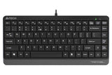 Мини клавиатура A4tech FK11, Жична, USB, hot keys 12, кабел 1,5 m, Черна