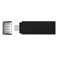 USB памет KINGSTON DataTraveler 70, 128GB, USB-C 3.2 Gen 1, Черна