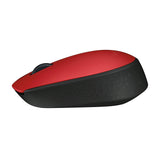 Безжична оптична мишка LOGITECH M171, Червен, USB