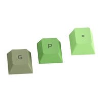 Mechanical Keyboard Caps GPBT Doubleshot 114-Keycap OLIVE US-LAYOUT