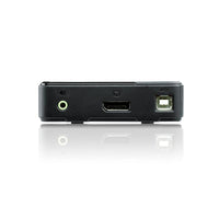 KVM превключвател ATEN CS782DP, 2-портов, USB, DisplayPort, Audio, 4K, Включени кабели