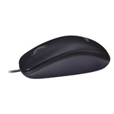 Жична оптична мишка LOGITECH M90, USB, Черен