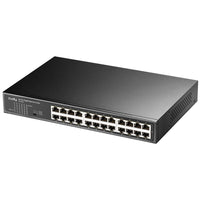 Суич Cudy GS1024, 24 портов, 10/100/100, Auto-MDI/MDIX, за 19" rack