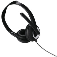 Headphones with Hama HS-P150 microphone, black