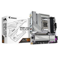 Дънна платка GIGABYTE B650M AORUS ELITE AX ICE, Socket AM5, Wi-Fi 6E, DDR5