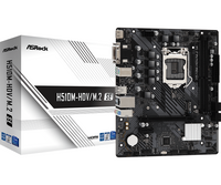 Дънна платка ASRock H510M-HDV/M.2 SE, LGA1200, DDR4, mATX