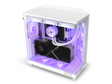 Кутия NZXT H6 Flow RGB Matte White - Middle Tower