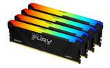 Памет Kingston FURY Beast Black RGB 64GB(4x16GB) DDR4 3600MHz CL18 KF436C18BB2AK4/64