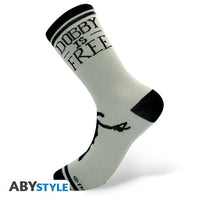 Чорапи ABYSTYLE HARRY POTTER Black & Grey Dobby, Черен/Сив