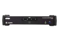 KVMP превключвател ATEN CS1824, 4-портов, 4K, USB 3.0, HDMI Audio