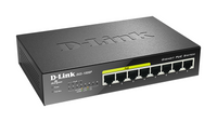 Switch D-Link DGS-1008P, 4x PoE + 4 x standard, 10/100/1000, Gigabit,