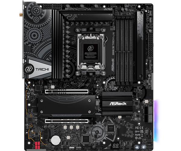 Дънна платка ASROCK B650E TAICHI LITE, Socket AM5, 4xDDR5