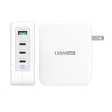 Мрежово зарядно j5create JUP43130E 130W, 4 порта, USB-C, USB-A