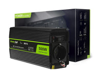 Inverter 12/220 V DC / AC 500W / 1000W, Pure Sinusoid, Green Cell