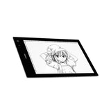 LED светеща подложка за рисуване HUION LED light pad LB4, вградена батерия 1050mAh