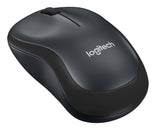 Безжична оптична мишка LOGITECH M220 Silent, Черна, USB