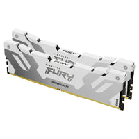 Памет Kingston Fury Renegade White 32GB(2x16GB) DDR5 6800MHz CL36 KF568C36RWK2-32