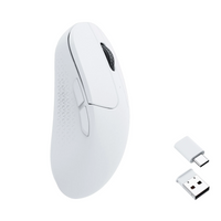 Геймърска Безжична мишка Keychron M3 Mini 1000Hz, Matte White