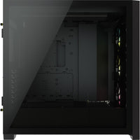 Кутия Corsair iCUE 5000X RGB Mid Tower, Tempered Glass, Черно