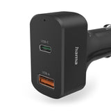 HAMA Универсално USB-C захранване за лаптоп за кола, (PD), 5-20 V/65 W